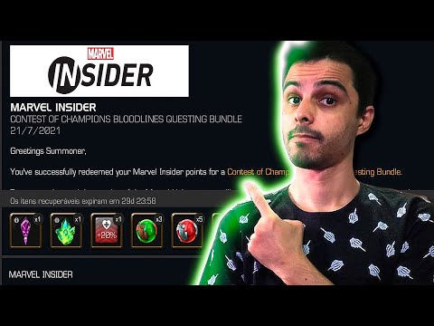 ENTENDA Como Usar o MARVEL INSIDER e GANHAR ITENS no Marvel Torneio de Campeões