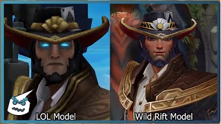 Twisted Fate.face - Wild Rift Model @MadghostRandom