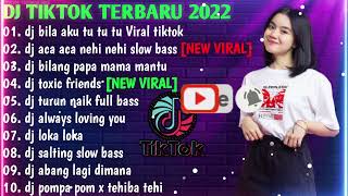 DJ TIKTOK TERBARU 2021 - DJ BILA AKU TUTUTU X TOCANA PISTA TIKTOK VIRAL !!! TERBARU 2021