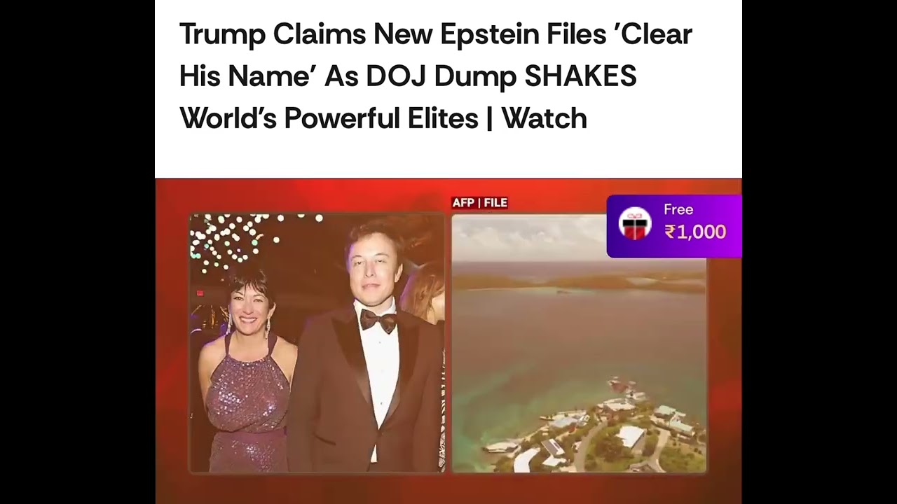 BREAKING: Elon Musk’s Epstein Island scandal just got WORSE! DOJ released Papertrail on Tesla CEO 