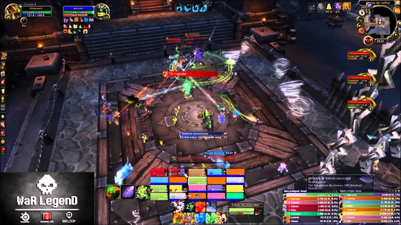 WarLegend vs Iron Maidens Mythic - PoV RDruid decouverte ピアス