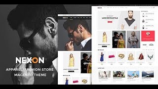 Nexon - Apparel Store Responsive Magento Theme