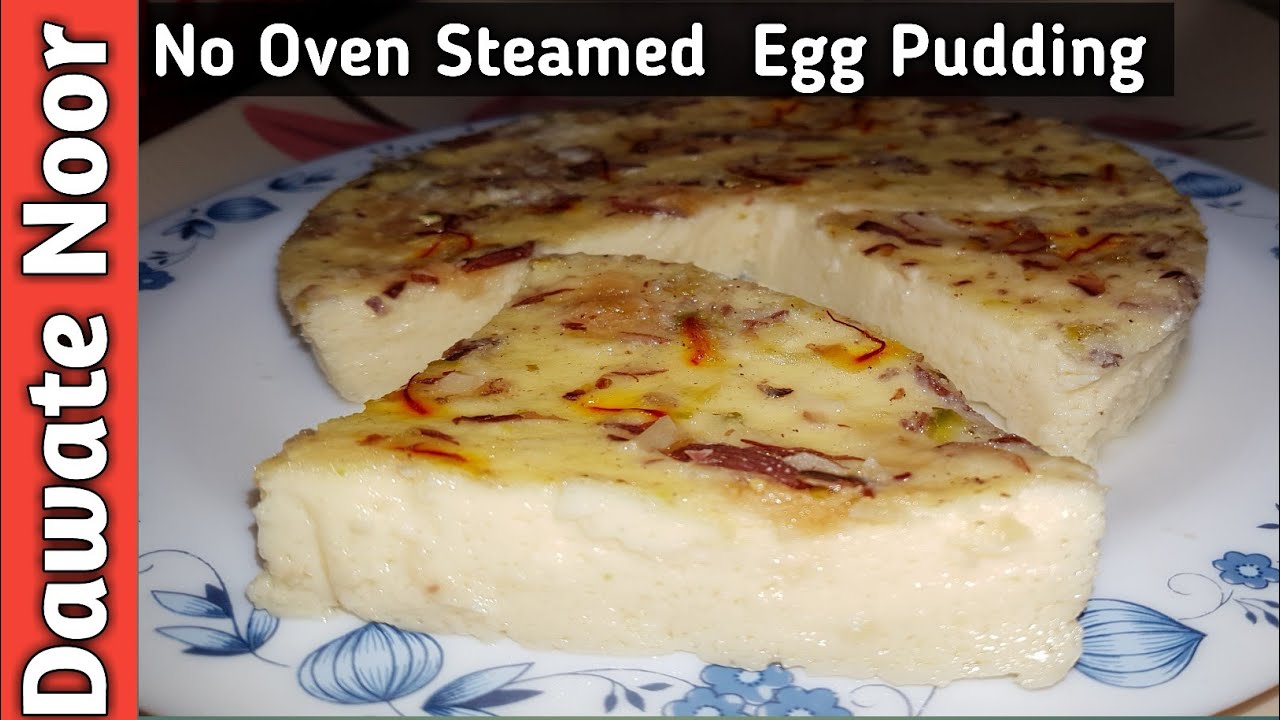 Steamed Egg PuddingNo Oven Egg Pudding YouTube