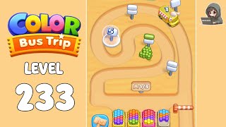 Color Bus Trip level 233 solution