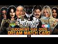 WWE Judgment Day 2026 - Dream Match Card