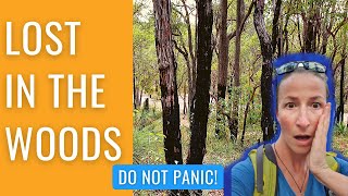 WHAT TO DO IF YOU GET LOST WHILE HIKING 🌲😱🌲