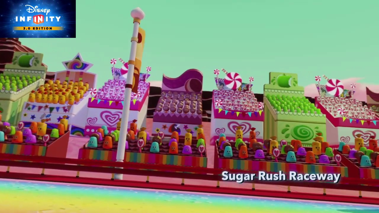 Copy of Disney Infinity 3.0: Speedway Playset: Sugar Rush Raceway (As Vanellope Von Schweetz)