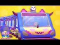 Spooky Train Song, Vehicle Cartoon &amp; Kids Halloween Rhymes