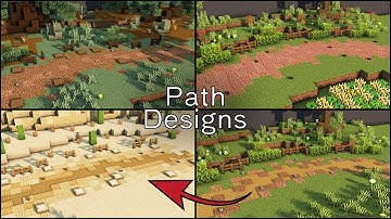 8 Minecraft Path Designs to Improve Your Builds