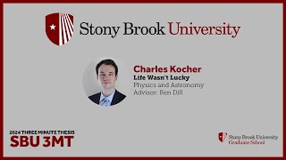 SBU 3MT 2024: Charles Kocher