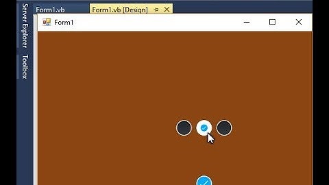 visual studio animation controls toolbox RadioButton
