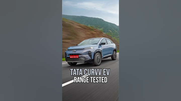 Tata Curvv.ev real world range tested #shorts