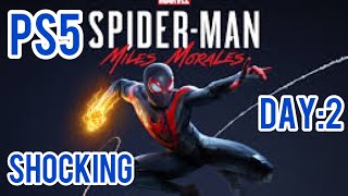 SPIDERMAN MILES MORALES : PlayStation 5 Gameplay Absolutely Amazing 120 fps