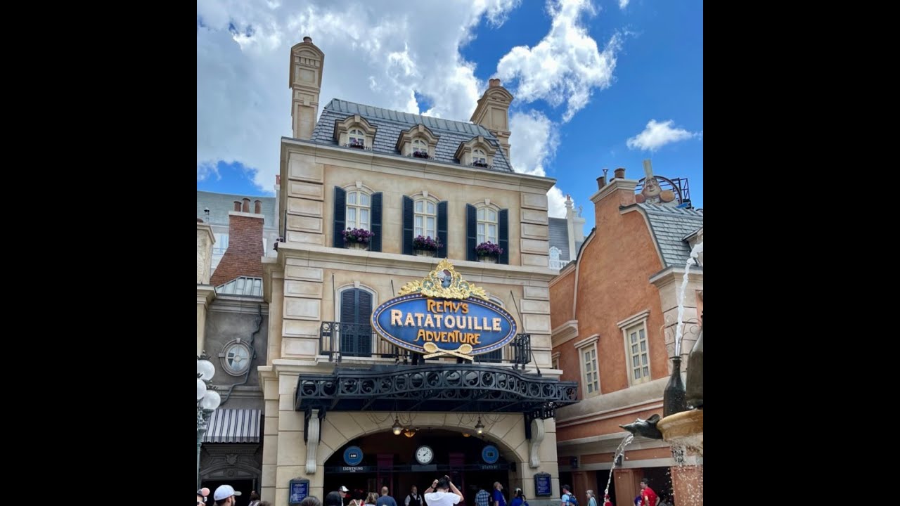 Remy's Ratatouille Adventure - Trackless Ride At Disney World EPCOT ...