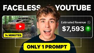 How I Made $7,593 with A Faceless Ai YouTube Video (COPY ME) Guide