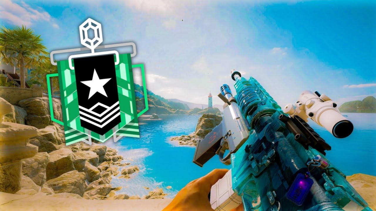 Rainbow Six Siege RANKED Road to Emerald! Waiting for NEW SEASON! - YouTube