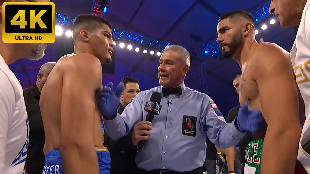 Ксандер Заяс (Пуэрто-Рико) против Элиаса Эспадаса (Мексика) | Полные обзоры в 4K 