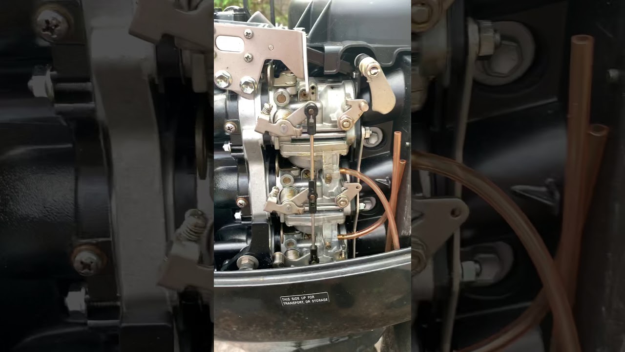 Fuel leaking from Outboard motor YouTube