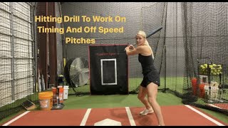 Hitting Drill To Work On Timing And Off Speed Pitches
