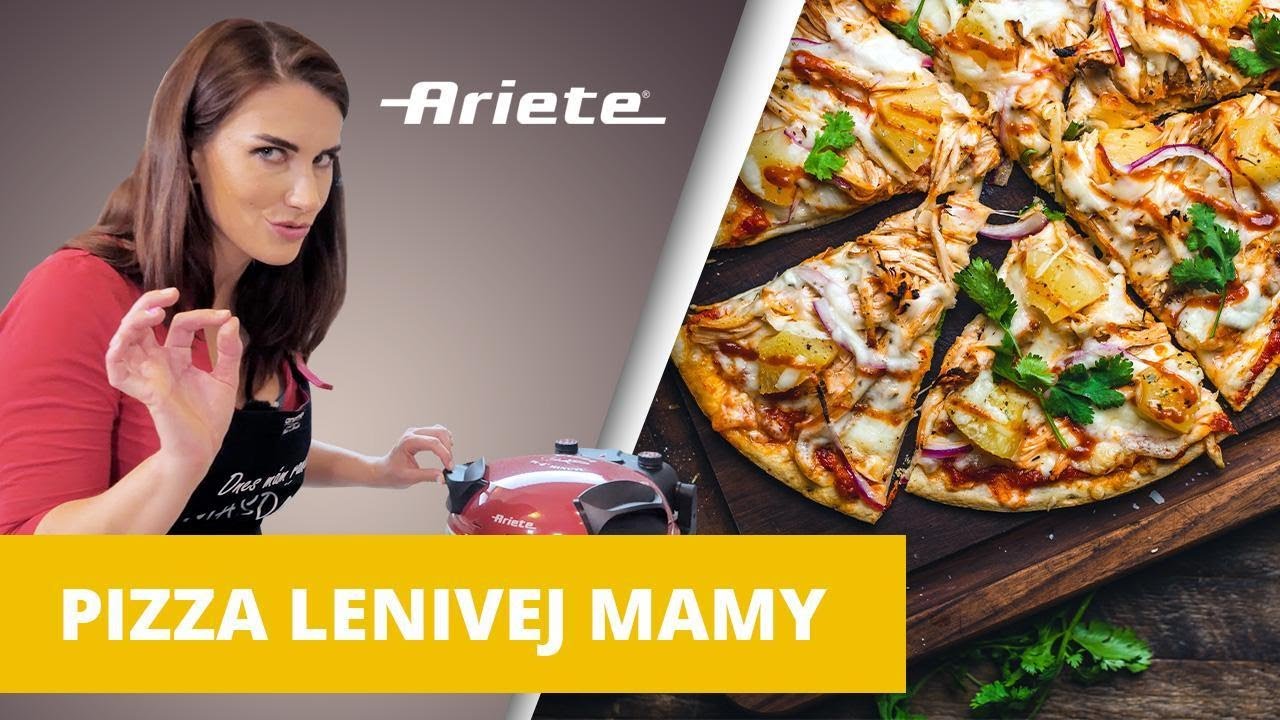 Pizza pícka Ariete recept líné maminky - Vychytávky od Radky - YouTube