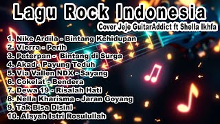 Lagu Rock Indonesia Cover Jeje GuitarAddict ft Shella Ikhfa
