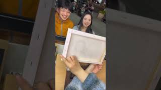 Couple Portrait Drawing at Night 😍 | Real Time Sketch Transformation | Satisfying Art #drawing