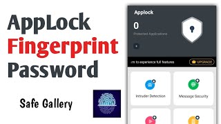 App Lock Fingerprint Password|| Photo locker and app lock with password pin, pattern lock screen screenshot 2