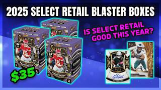 Is Select Retail Good This Year 2025 Select Football Retail Blaster Box Opening x3 (Walmart)