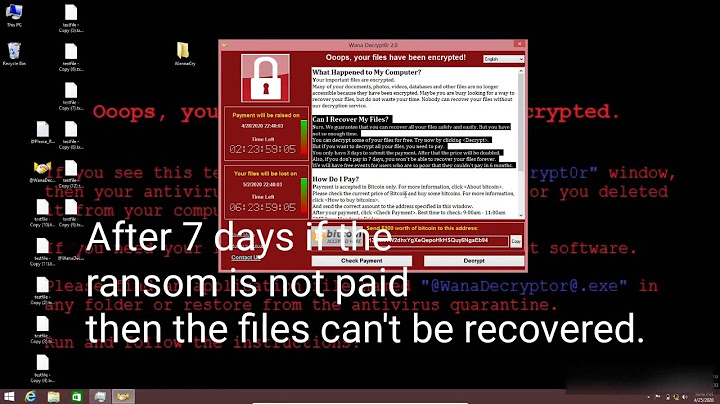 Bản vá lỗi win 8.1 phòng chống ransomware năm 2024