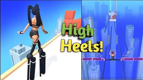 Can We Go NOOB vs PRO vs HACKER In HIGH HEELS APP!? (ALL LEVELS!) | Zero Gamer