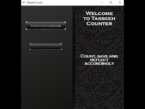 BUET CSE-21 L1-T1 IGRAPHICS PROJECT: TASBEEH COUNTER