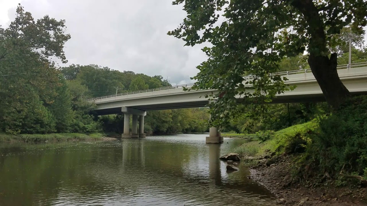 The Little Miami River in Morrow, Ohio (Ohio's First State Scenic River