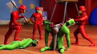 Red Toy Soldiers Annihilate the Green Army | Brutal Tiny War screenshot 4