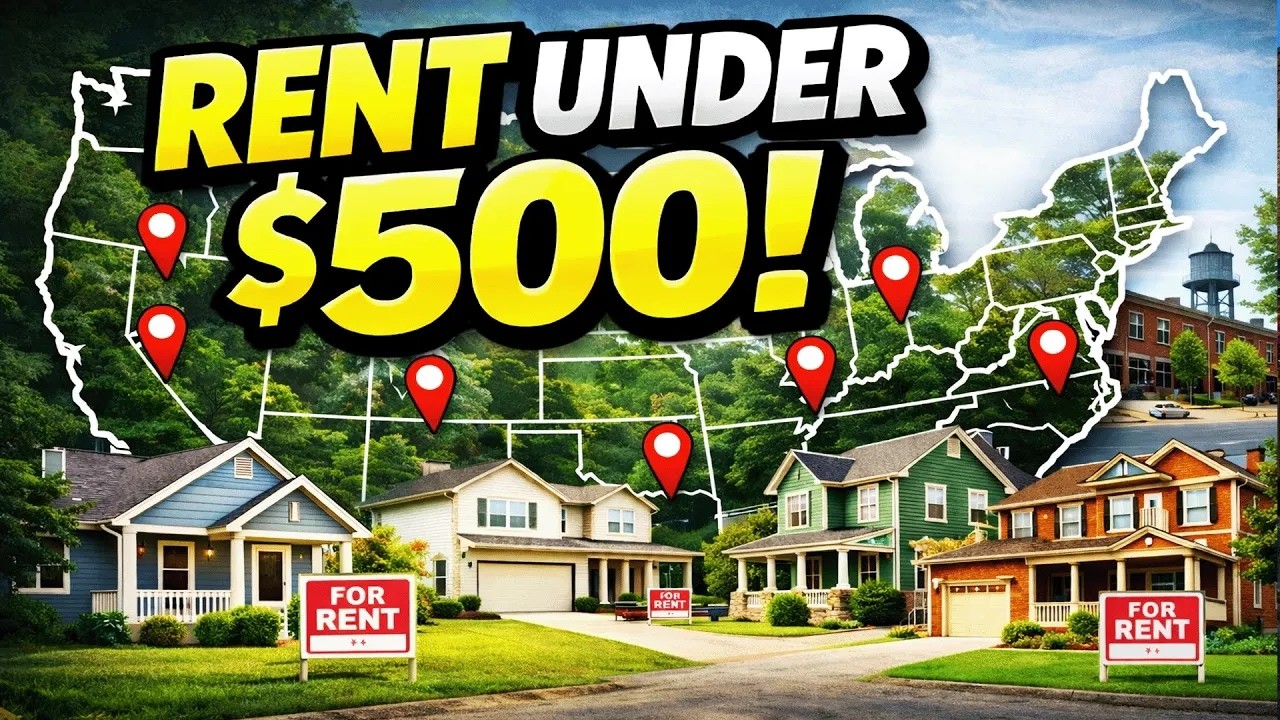 7 Towns in America Where Rent Is Still Under $500 !