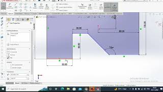 Collinear lines in Solid works geometry