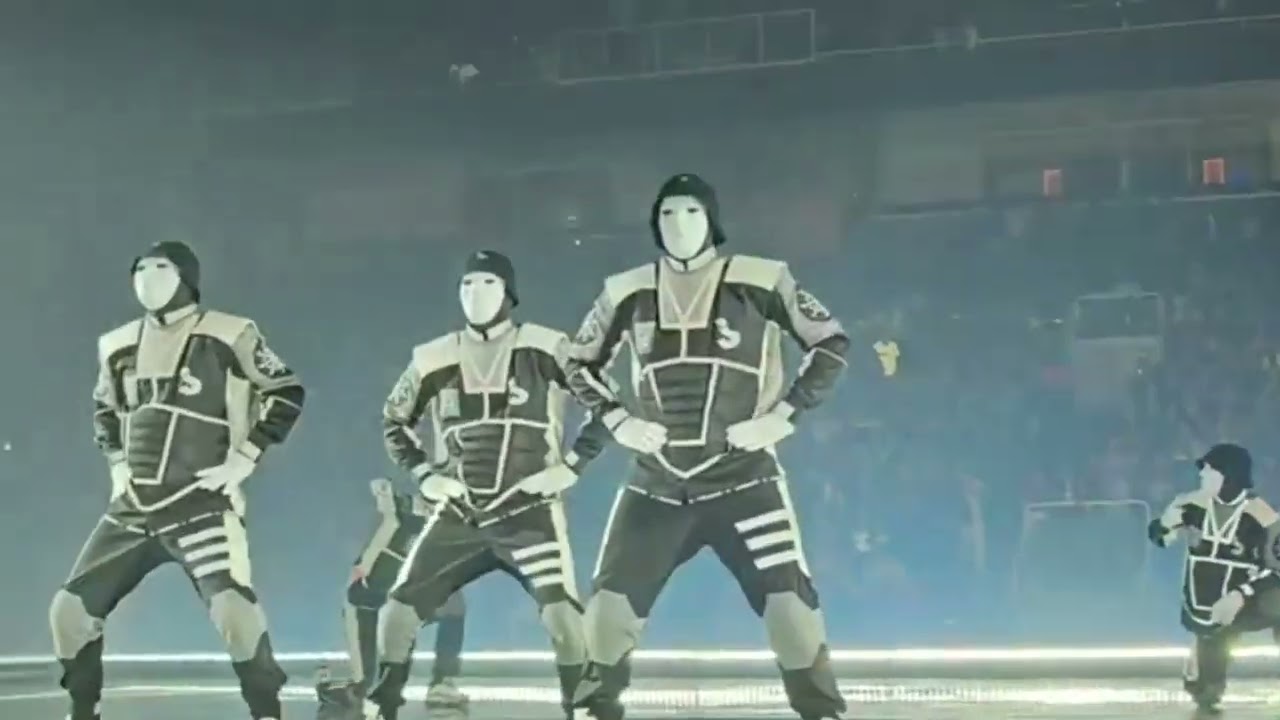 Jabbawockeez Performance At (Rauw Alejandro's Saturno Tour 2023) 