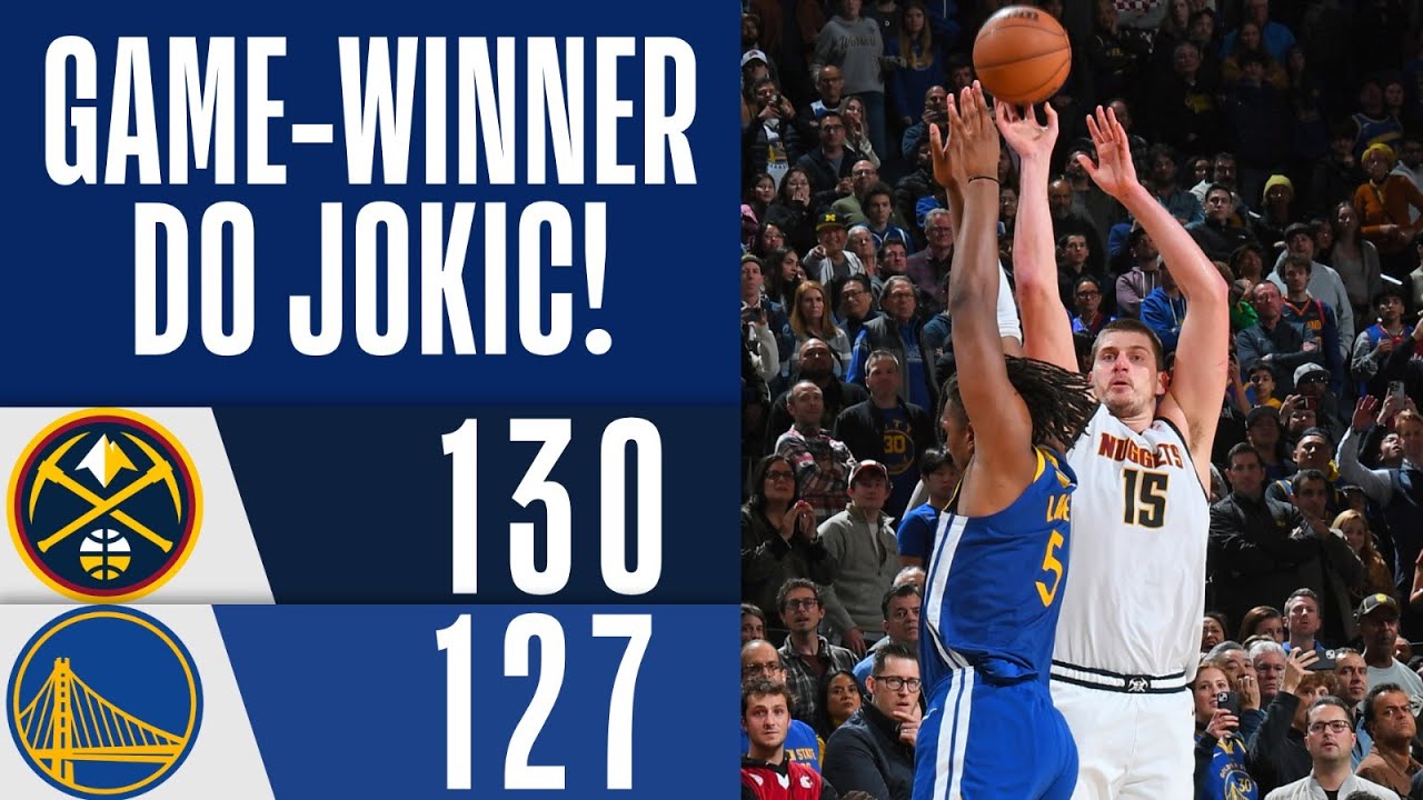 O final SURREAL de Nuggets x Warriors com NARRAÇÃO EM PORTUGUÊS!