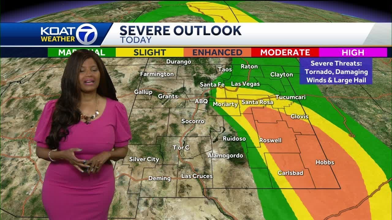 TIMELINE: Severe storms in New Mexico - YouTube