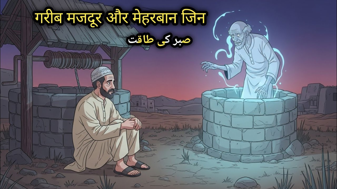 Garib majdur aur meherban Jin | Urdu story #emotionalstory 