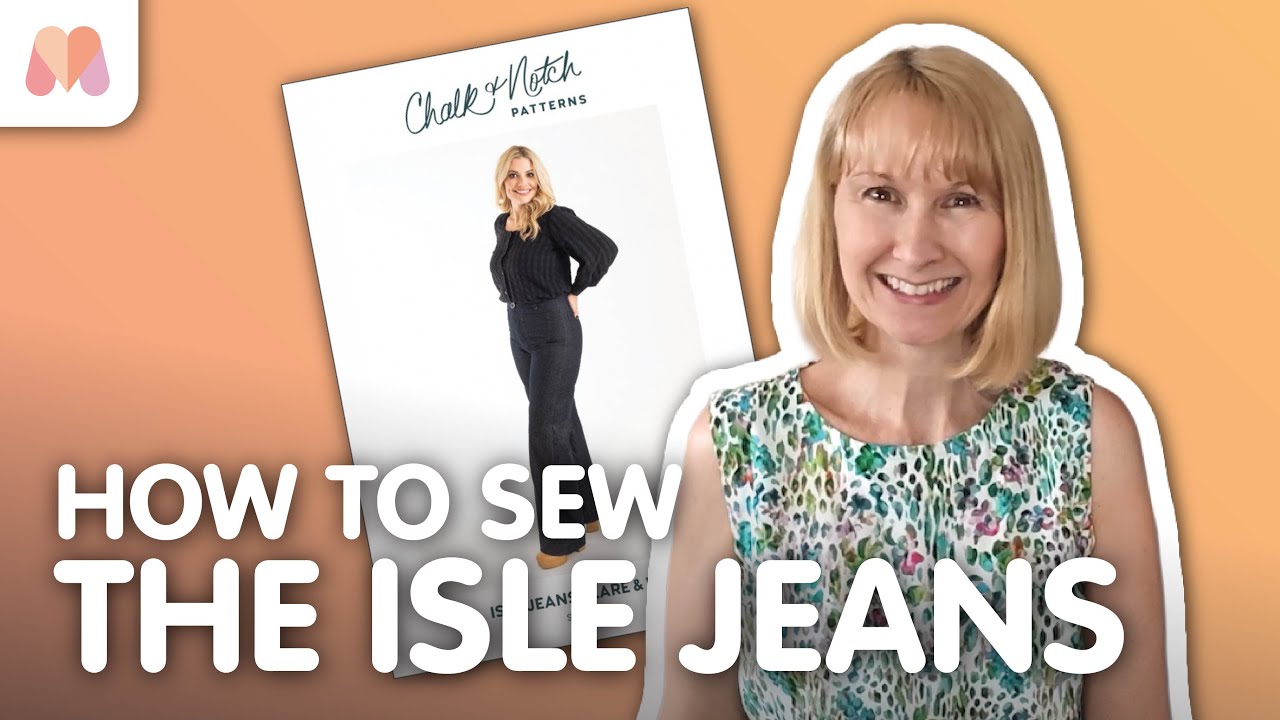 How to Make the Isle Jeans | Chalk and Notch Sewalong