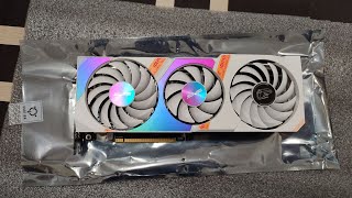 Unboxing and Pro Quality iGame GeForce RTX 3060 Ultra W OC 12G L V