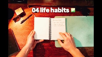 Small habits that changed my life | Documenting life