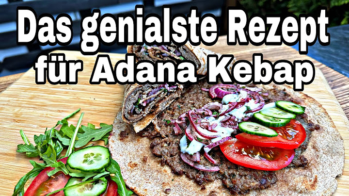 Adana Kebap Rolle vom Grill ohne Spieß schnell und einfach  | The BBQ BEAR