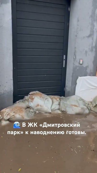 🌊 В ЖК «Дмитровский парк» к наводнению готовы. - YouTube