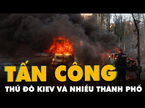 Video Thủ đô Kiev và nhiều thành phố của Ukraine bị tấn công... - youtube