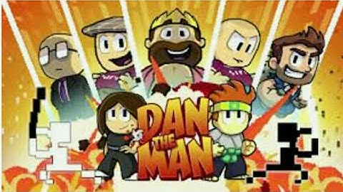 Dan The Man - Gameplay Walkthrough Part 1 - Stage 8: Levels 1-2 (iOS, Android)