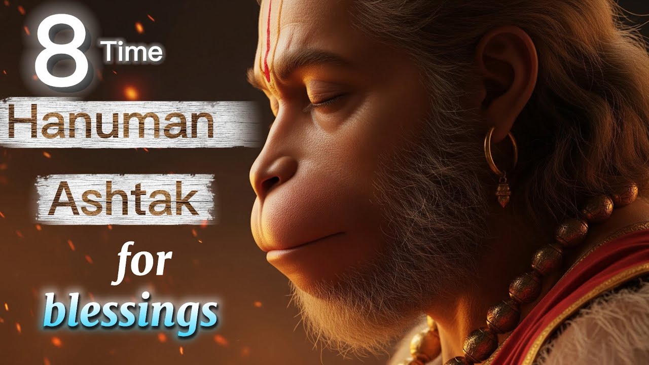 this HANUMAN ASHTAK will HEAL & PROTECT | Hanuman Ashtak Lyrics | For Sucsses & Prosperity