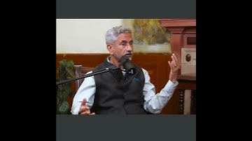 Dr. S JAISHANKAR DEFINE HIS ROLE AS FOREIGN/EXTERNAL MINISTER OF INDIA.
