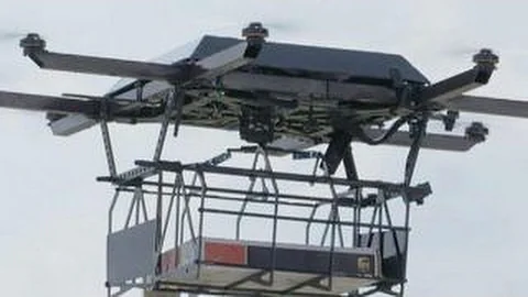 UPS tests green delivery drones from the top of trucks
