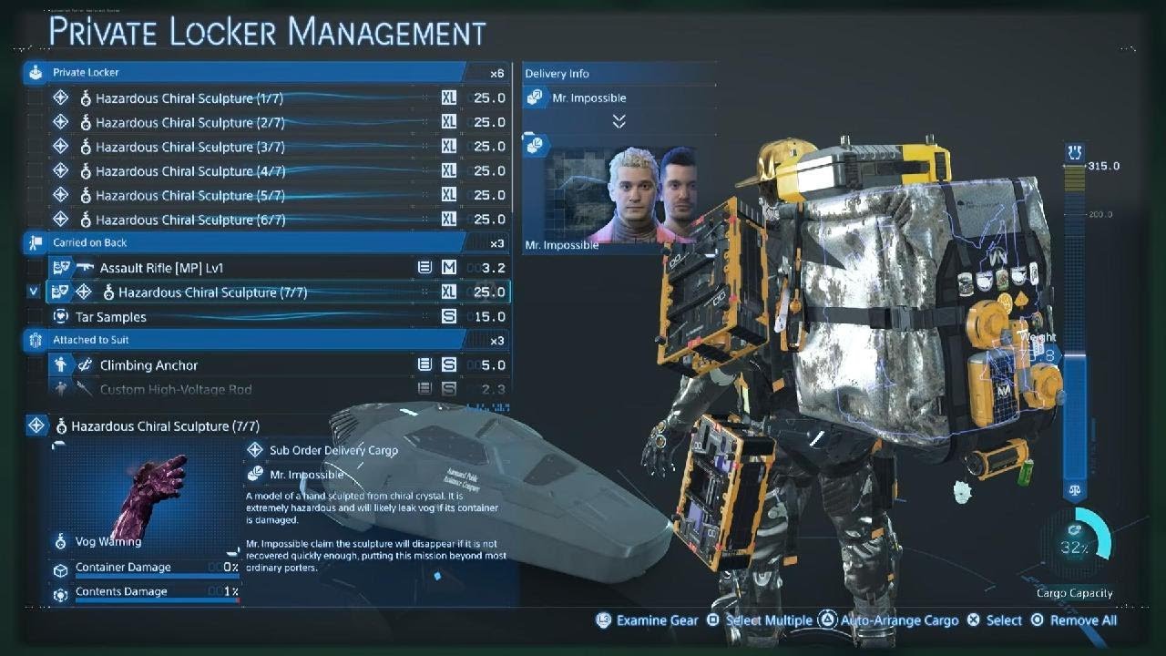 DEATH STRANDING 2 Mr impossible Order 124 DHV Magellan Trick